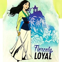Disney Girls Mulan Pajamas Purple Size 4