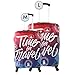 GLN Rugs Luggage Protector Suitcase Cover, Stretch Suitcase Cover, Washable Luggage Covers for Suitcase for Women and Men, Travel Accessories (M(22