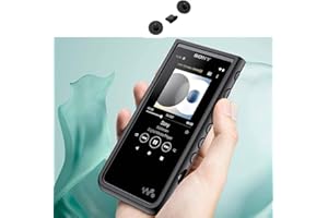 BESTFORYOU for Sony Walkman NW-ZX500 ZX505 ZX507 Case, Benks Flexible Soft Slim Protective Skin Case Cover for Sony Walkman NW-ZX500 ZX505 ZX507 with Dust Plug (Black)