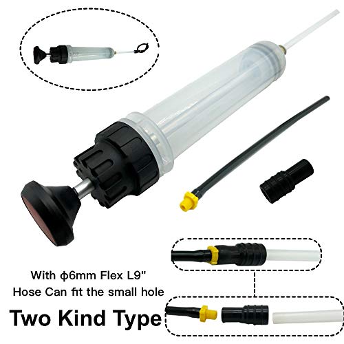 Junchi Oil Suction Gun-Remove and Add Transmission Oil, Gear Oil & Other Vehicle Fluids 200CC