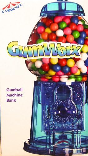 Carousel's Purple GUMWORKS Gumball Machine, NO GUM INCLUDED
