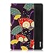 Fintie iPad Air Case - Ultra Slim Lightweight Stand Smart Cover with Auto Sleep/Wake Feature for Apple iPad Air 2013 Model, Floral Fan Purple