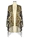 kayamiya Women's 1920s Scarf Sequin Deco Wedding Wrap Evening Shawl With Fringe