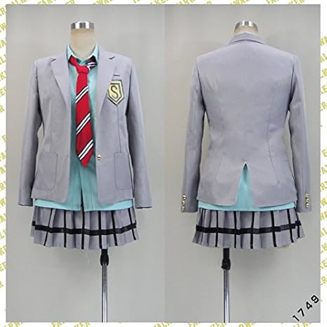Amazon コスプレ 四月は君の嘘 宮園 かをり 女子制服 オーダーメイド コスプレ 仮装 通販