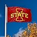 Iowa State Cyclones ISU University Large College Flag