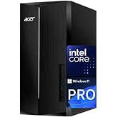 Acer Aspire Business Desktop | 16GB DDR5 RAM, 1TB Storage(512GB SSD &amp; 500GB HDD) | Intel 4-core i3 (Beat i5-12400T) | WiFi6+Bluetooth5.1 | Keyboard+Mouse | Windows 11 Pro