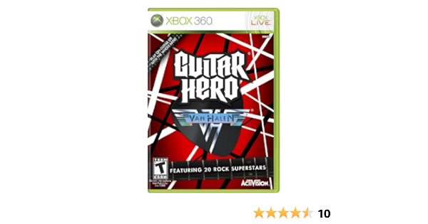 guitar hero van halen xbox 360