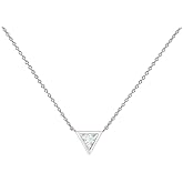 PAVOI 14K Gold Plated Created White Opal Necklace | Opal Necklaces for Women