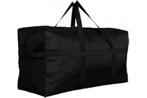 DoYiKe Extra Large Storage Duffle Bag with Zippers and Handles, Big Foldable Duffle Bag for Travel