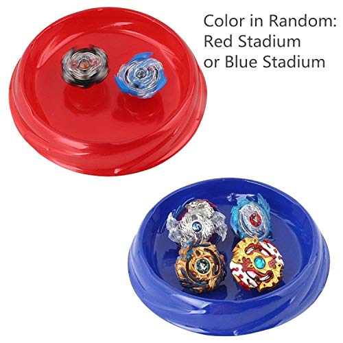 17Tek Battle Gyro Evolution Attack Pack Battling Top Game Star Storm Complete Set with Gyro, Launcher Grip, Arena Stadium and Stickers (2) - Thumbnail 3