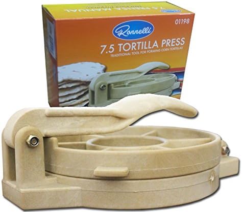 Tortilla Press 7.5" Heavy Duty Plastic Tortilla Maker Machine Made of Heavy Duty Premium Harden Plastic