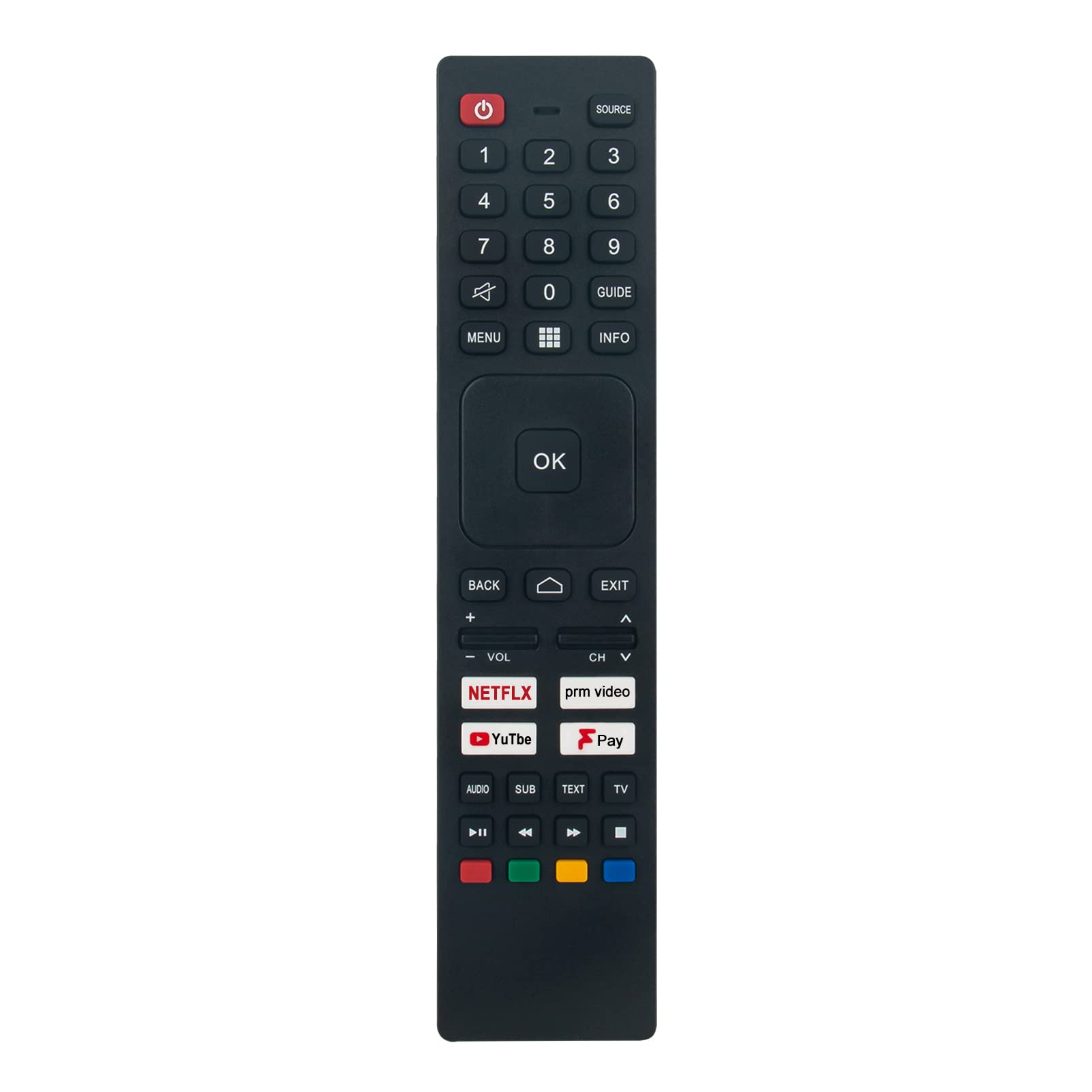 Replacement Remote Compatible with Smart TV SHW/RMC/0137N 50EQ3EA 55EQ3EA 65EQ3EA 75EQ3EA 50EQ4EA 55EQ4EA 65EQ4EA 75EQ4EA 50EQ7EA 55EQ7EA 65EQ7EA 75EQ7EA 50EQ6EA 55EQ6EA 65EQ6EA 75EQ6EA 40FH6KA