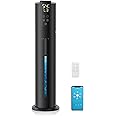 9L/2.38Gal Smart Humidifiers For Large Room,30dB Quiet Whole House Humidifier,Cover Up To 600ft² App/Remote Control,Humidifier For Bedroom,Humidifiers With Essential Oil Diffuser,12 H Timer,Black