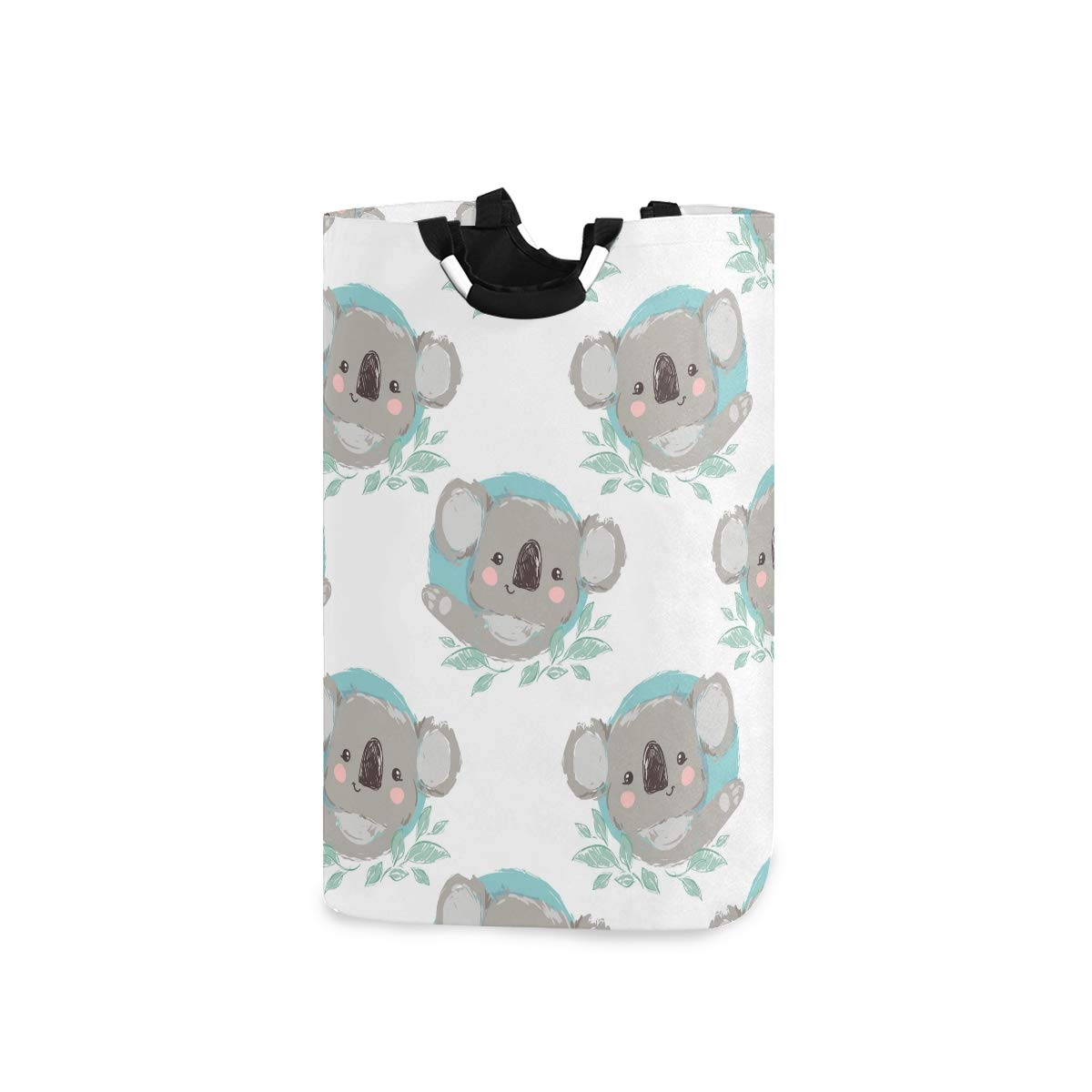 Mnsruu Laundry Hamper Round Storage Cute Koala Large Storage Basket Clothes Laundry Hamper Toy Books Holder Collapsible Basket …