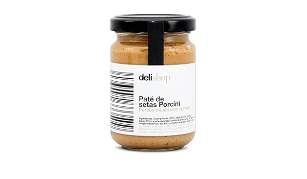 PATÉ DE SETAS PORCINI Delishop : Amazon.es: Alimentación y ...