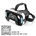 MSRM 3D VR Glasses,Magnet control button 3D virtual reality headset for IOS, Android ,Microsoft& PC phones Series within 4.0-6.0inches.With Bluetooth gamepad / remote / self timer.(MSRM-ZB)