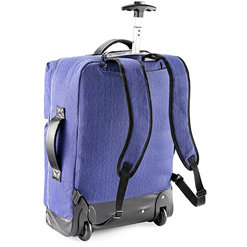 Trolley Cabin Max Oxford 55x40x20cm Bagaglio a mano – trolley e zaino  multifunzione (Grigio) - Miglioritrolley.it