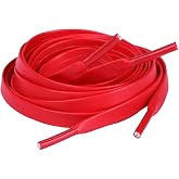 One Pair Flat PU Leather Laces Shoelaces for Shoes Sneaker Boot
