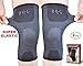 BQG Knee Support Compression Sleeve (2 Count), Upgraded Knee Brace for Joint Pain & Arthritis Relief, Injury Recovery, Ultra Durable for Running, Weightlifting, Tennis, Basketball. with E-Book