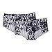 Anigan 2 Pack Tie Dye Period Panties, High Quality, Leakproof Protection, Postpartum Maternity, Light Incontinence Panties, L