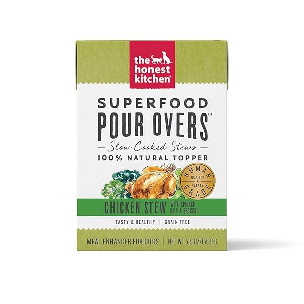 THE HONEST KITCHEN, SUPERFOOD POUR OVERS CHICKEN STEW...