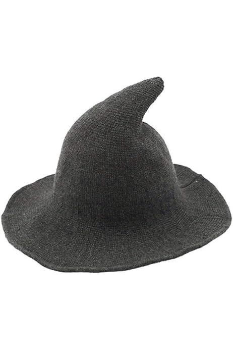 Witch Hat Century Star Wool Wide Brim Halloween Costume Party