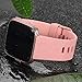 Wepro Bands Compatible with Fitbit Versa Smart Watch, Small, Peach