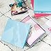SLPR Decorative Boxes with Lid (Set of 3, Coral and Blue): Pretty Organizing Storage, Blue and Pink Photo Storage Boxes, Nesting Office Storage, Medium Décor Paperboard Memories Keepsake Boxes