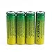 OVERMAL Hot 4PCS 3.7V 1200mAh 14500 AA Li-ion Rechargeable Battery For Flashlight Torch