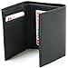alpine swiss Men's RFID Blocking Trifold Wallet Genuine Leather, Black, One Size