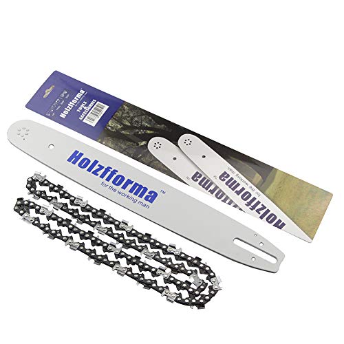 Farmertec Holzfforma 18Inch Guide Bar &Saw Chain Combo .325 .063 74DL for Stihl Chainsaw MS260 MS261 MS270 MS271 MS280 MS290 MS311 MS360 024 026 028 029 030 031 032 034 036