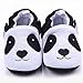 Lidiano Infant/Toddler Baby Non Slip Rubber Soft Sole Cartoon Walking Slip on Shoes for Home/Outdoors (5 M US Toddler, Panda)