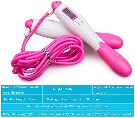 SENDY FEATHER Mechanical Rope Skipping,Detachable Cordless Calorie Counting,Adjustable Digital Counter Jump Rope with Comfortable Handles,Good Exercise Gym Training Tool for Adults & Kids