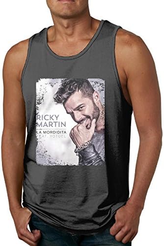 CYSKA Men's Brand New Ricky Martin Poster Vest Black