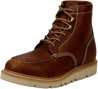 justin moc toe work boots
