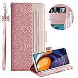 Stylish Flip Wallet Case for Galaxy A60,Lace