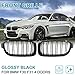 uxcell Glossy Black Front Bumper Kidney Grill Grille for 2012-2017 BMW F30 F31 4 Doors