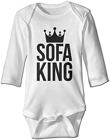 Baby Boy Girl Cute Long Sleeve Onesies SOFA KING,Soft Cotton Outfit Clothes
