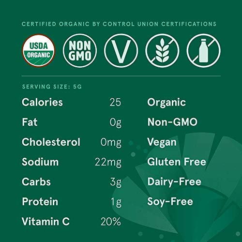 SB Organics Kale Powder - USDA Organic Antioxidant-Rich Superfood with Fiber, Vitamins and Minerals - 16 oz.