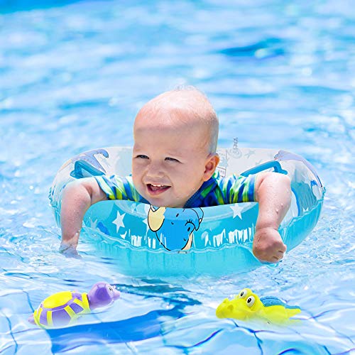 image for Sealive Inflatable Bathing Tub Seat Pool Float Swimming Ring, with Bat