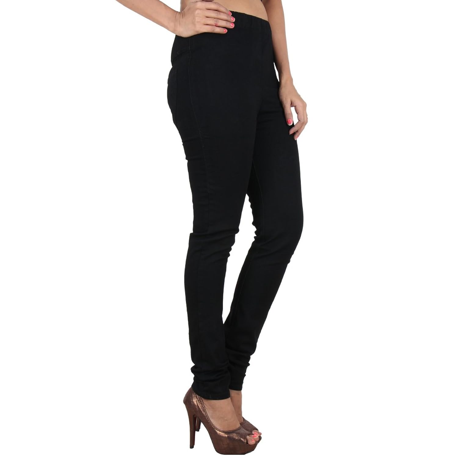 danbro womens denim jeggings