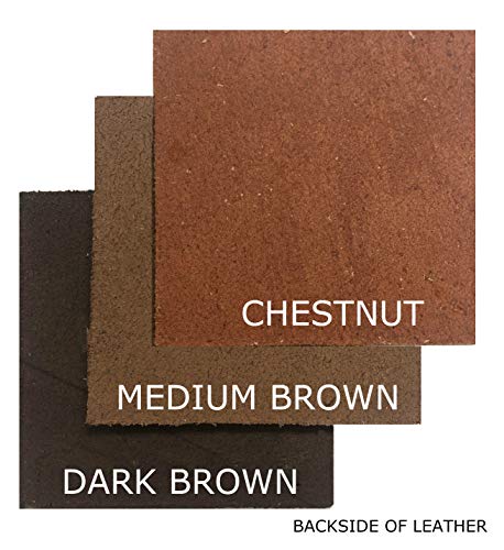 Premium English Bridle Leather Blank Strap, 10-12oz Weight [5/32"-3/16" (4mm-4.8mm) Thickness] - Fully Finished, 100% Leather Strip, Dark Brown, 2" Wide x 84" Long - Thumbnail 2