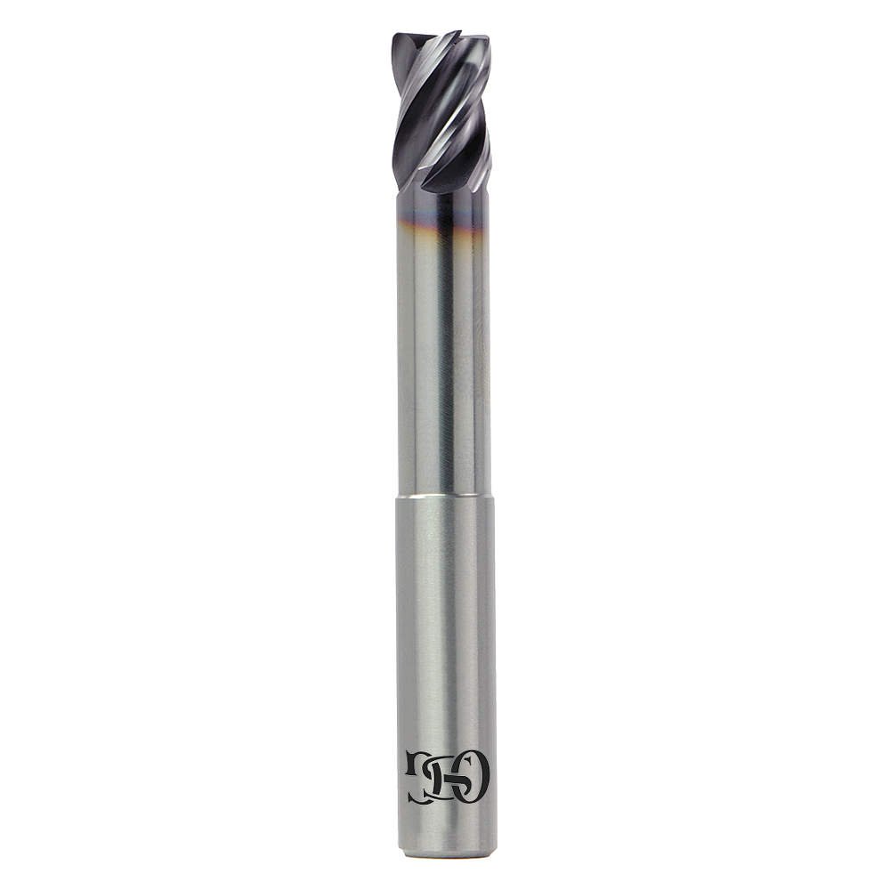 Carbide End Mill, 3/4 in. Dia, 1 in. Cut L Industrial