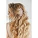 Silver Crystal Hair Comb for Weddings - Women's Bridal Comb by Ciccii