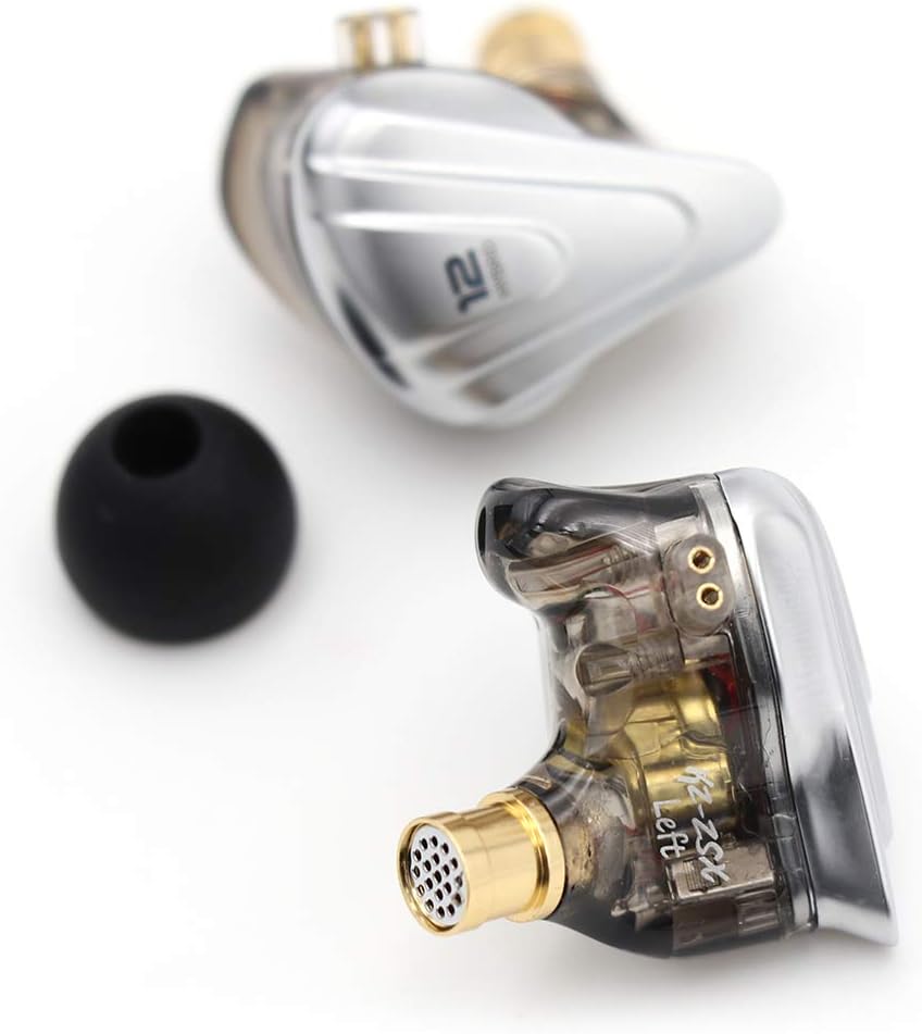 Linsoul KZ ZSX 5BA+1DD 6 Driver Hybrid in-Ear HiFi Earphones with Zinc Alloy Faceplate - Image 3