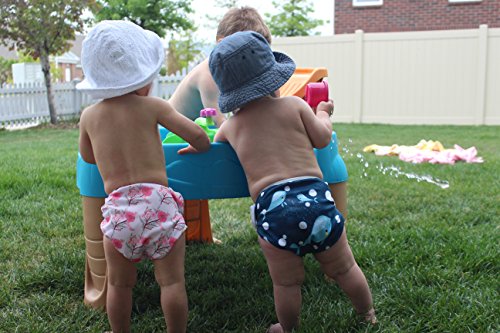 6 ALVABABY+Diapers+Reuseable+Adjustable+Swimming