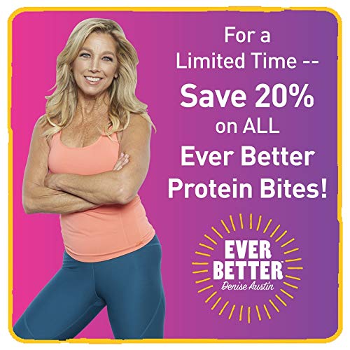 EVER BETTER Protein Bites by Denise Austin 4Flavor Variety Pack