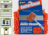 CHOMP Microfiber Gutter Cleaner Tool: Ultimate Gutter Cleaning Smop for All Types of Rain Gutters, Siding and Metal Trim - Instantly Clean Black Streaks, Mold, Mildew, Algae, Dirt and More
