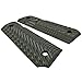 EXEL Cool Hand 1911 Full Size G10 Slim Grips, 3/16 Thin, Big Scoop, Ambi Safety Cut, OPS Texture, These Grips Only Work with Short Bushings, OD Green/Black, HH1S-J1S-21