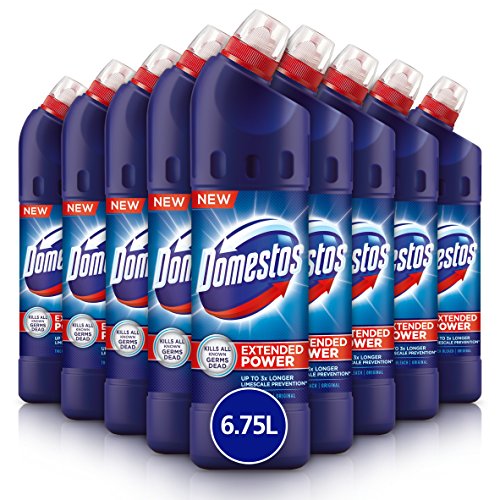[- Domestos 6070120 750 ml Bleach (packs of 9)  -]
